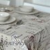 Grueso Torre Eiffel de lino/algodón cuadrado rectangular mantel sobre la mesa horno mesa de comedor cubierta a prueba de polvo decoración del hogar ali-87230029